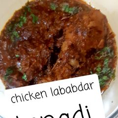 A picture of Chicken lababdar.