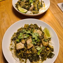 A picture of Maldivian tuna curry 🐟 🥥.