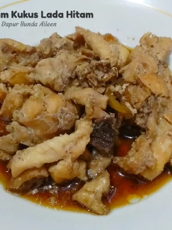 Langkah Gampang Membuat Resep  Ayam Kukus Lada Hitam (Ceritanya Diet 😂) yang Lezat Sekali, Bisa Manjain Lidah