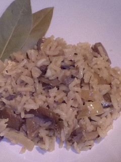 Una foto de Risotto de setas