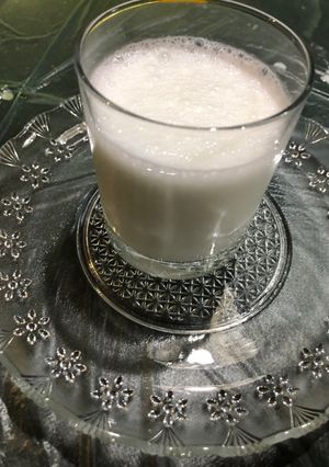 صورة لوصفة شنينه او لبن العيران أو لبن الزبادي