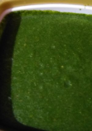 A picture of Spicy green chutney.