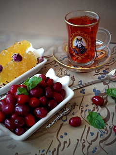 عکسی از دستور چای زغال اخته