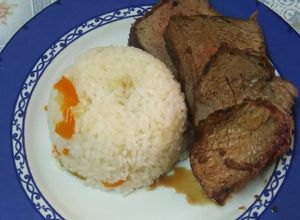 Una foto de Asado a la parrilla posta paleta