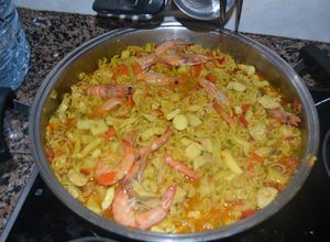 Foto principal de Fideuá de marisco, receta de mi madre