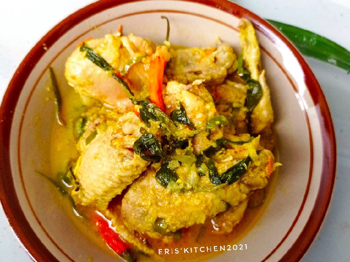 Resep Ayam Kemangi Bumbu Kuning Simpel