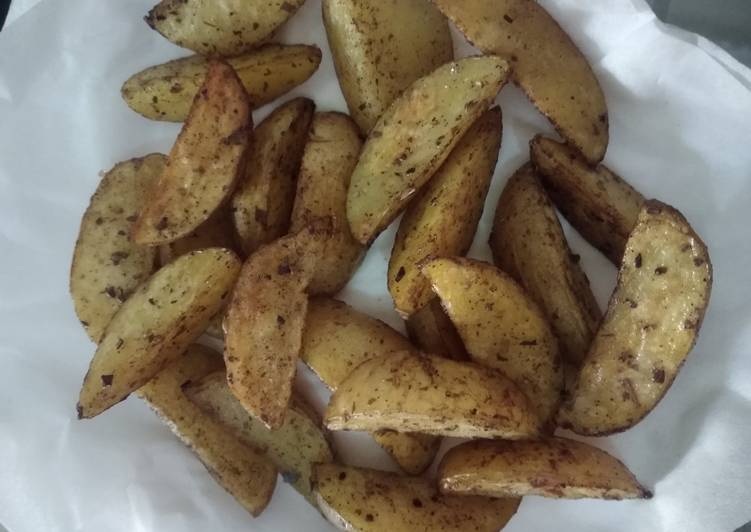 Potato Wedges Teflon