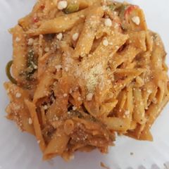 A picture of Rosee pink pasta.