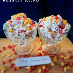 A picture of Russian salad.