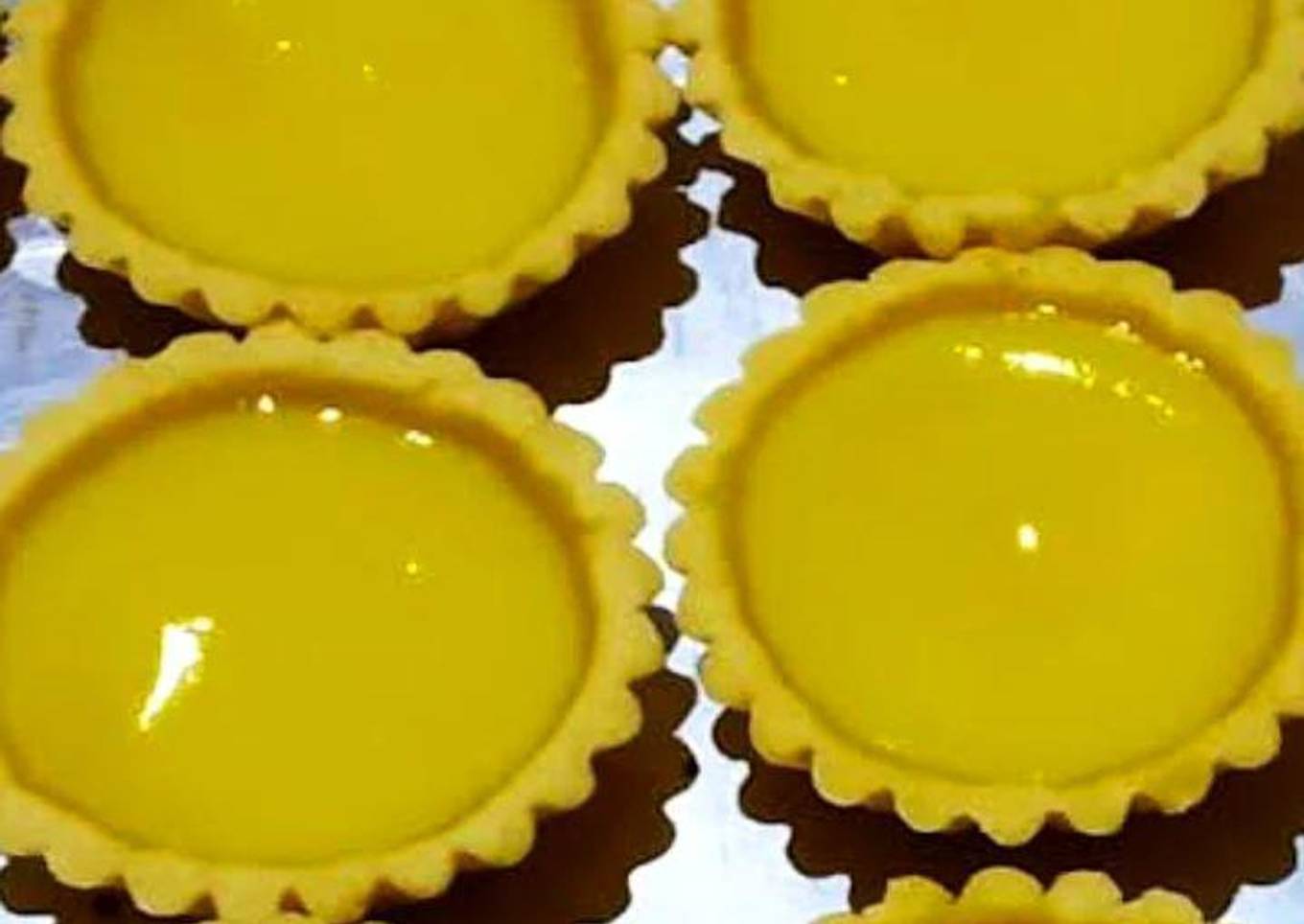 Resep Hongkong Egg Tart by Chef Hadi-Bogasari Anti Gagal