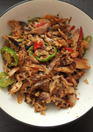 Foto resep Suwir pindang tongkol cabe gendot