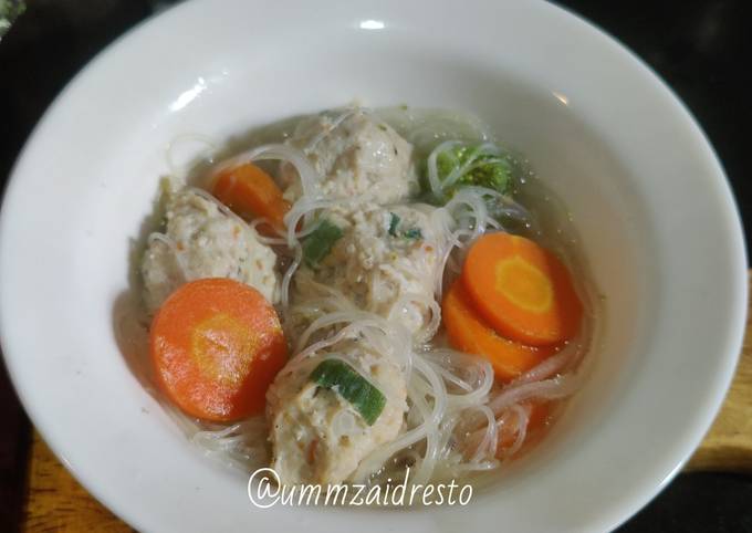 Resep Sup Kimlo Bakso Homemade Oleh Umm Zaid Resto Cookpad