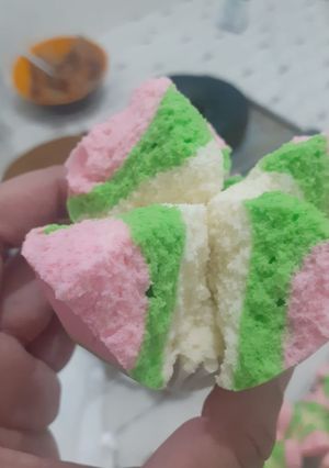 Foto resep Bolu kukus mekar anti gagal 7 menit (metode all in 1)