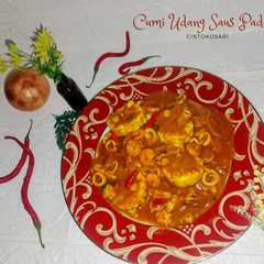 รูปของ Cumi Udang Saus Padang