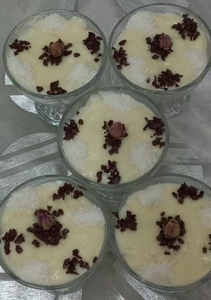 صورة لوصفة مهلبية القشطه بلجوز الهند🙂