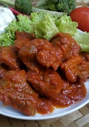 Foto resep Daging Balado/Bumbu Rujak
