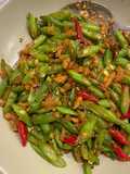 Tumis buncis ebi