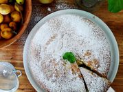 Una foto di torta di nespole