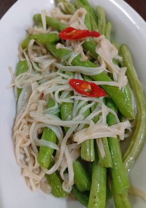 Foto resep Tumis Baby Buncis Enoki