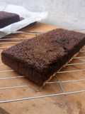 Cruncheese Brownies with Vanilla Custard