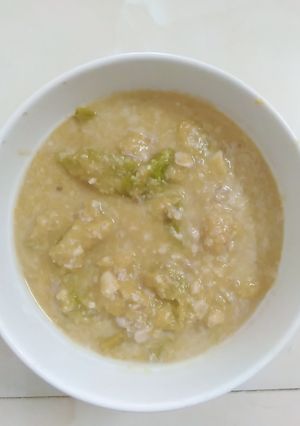 Hình của món Canh bí đậu phộng.