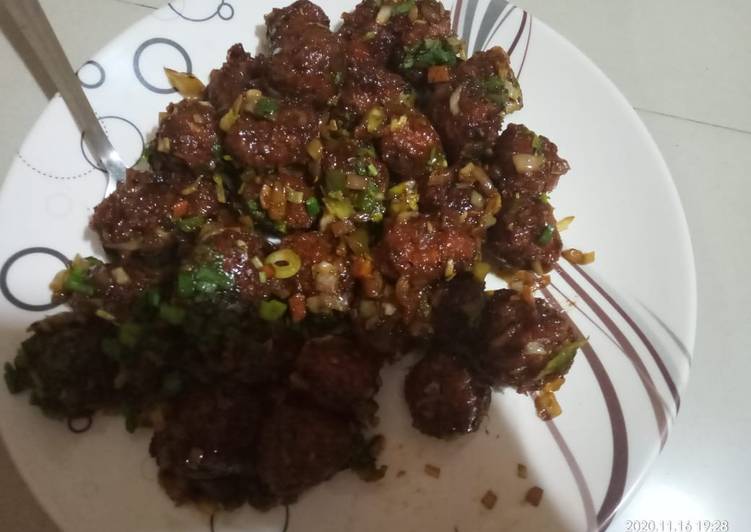 Recipe of Speedy Fried Manchurian balls