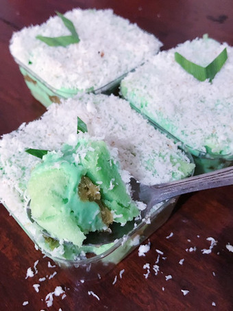 Cara Gampang Membuat Klepon cake box yang Enak