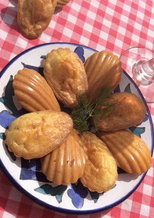 Une photo de Madeleine au Saumon Fumé et à l'aneth
