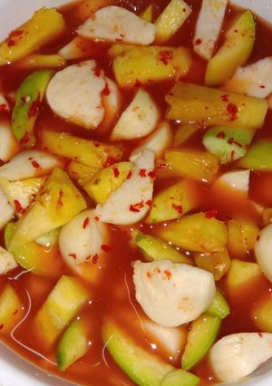 Foto resep Asinan buah
