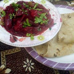 A picture of Chuqandar gosht.