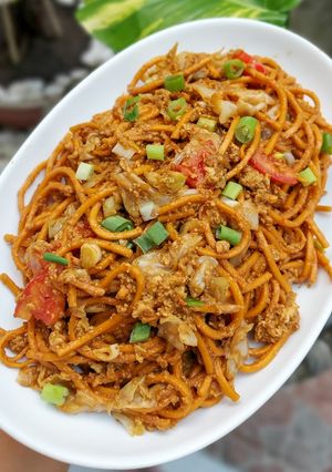 Foto resep 400. Mie Gomak Goreng khas Sumatra Utara