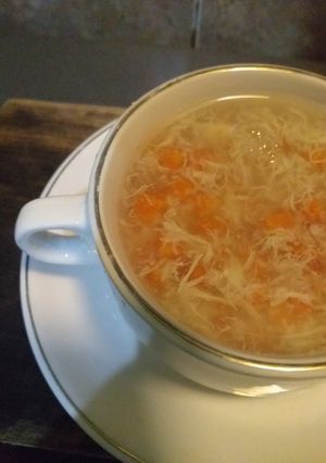 Foto resep Sup Jagung Wortel dan Telur