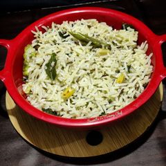 A picture of Jeera rice.