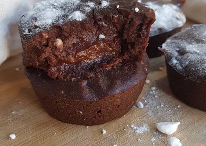 Petits muffins fondants au chocolat