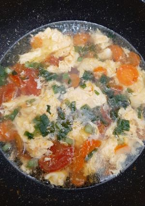 Foto resep Sop wortel telur
