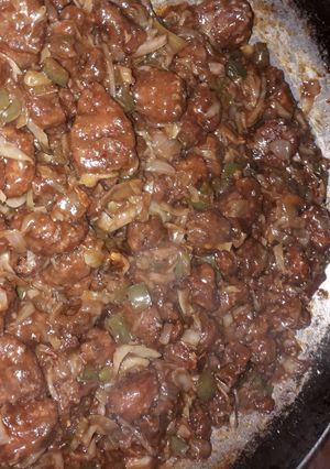 सोया बिन चिली (soyabean chilly recipe in marathi) रेसिपी चे मुख्य फोटो 