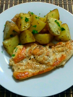 Una foto de Filete de Pollo al Limón