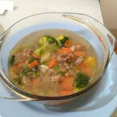Foto resep Sup iga sapi MPasi 9 bln