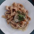 Fetuccine integrales al huevo (caseros)