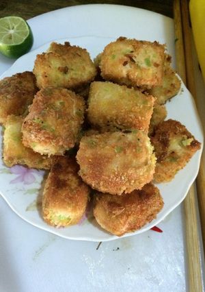 Hình của món Đậu hũ (đậu phụ) chiên xù.