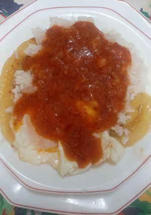 Una foto de Arroz a la cubana normal