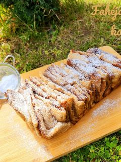 Fahéjas fátyol kalács 🧡 recept fotója