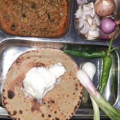 Kathiyawadi special Aulo and Rotlo A picture of Kathiyawadi special Aulo and Rotlo.