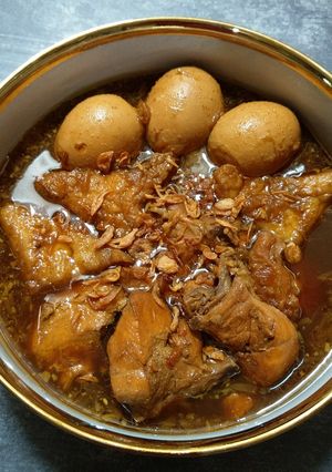 Foto resep Semur ayam telor tahu
