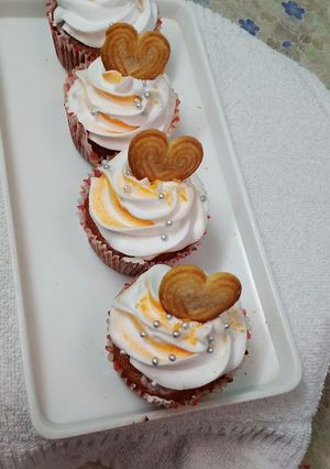 ऑरेंज कप केक (Orange cup cake recipe in hindi) रेसिपी मुख्य फोटो