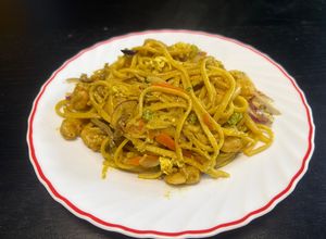 Una foto de Singapore Noodles