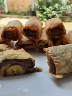 Foto resep Piscok kulit lumpia