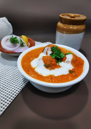 A picture of Malai kofta.