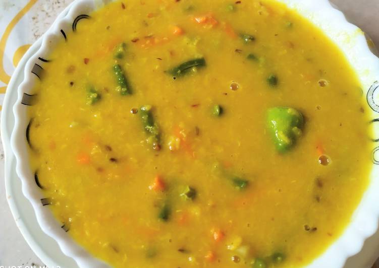Steps to Prepare Any-night-of-the-week Vegetable dal