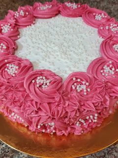 صورة لوصفة تورتة الورود 🌸🌹🌸🌹🌸🌹